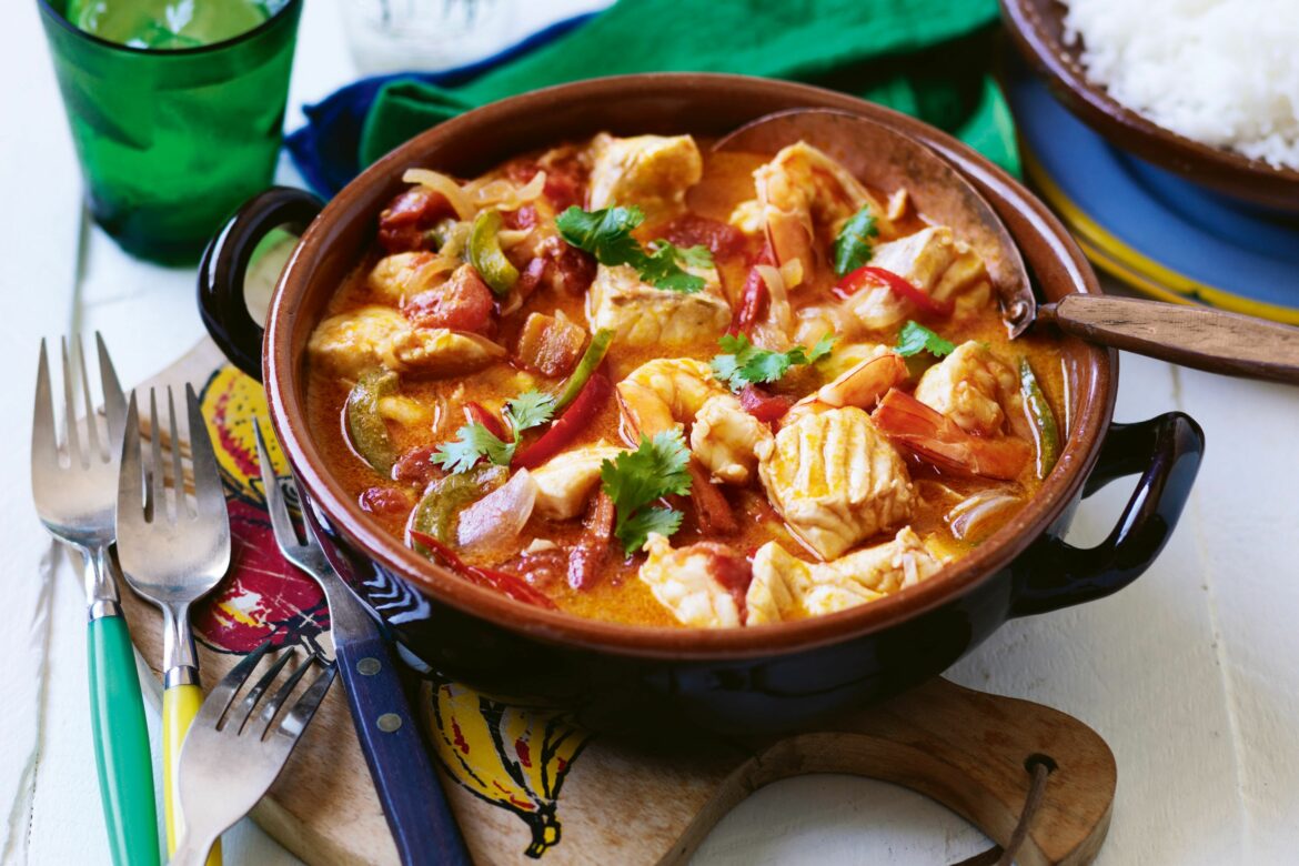 Moqueca (ensopado brasileiro de frutos do mar)